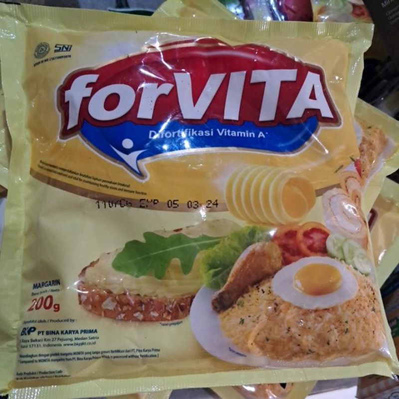 

Forvita margarin 200 gr