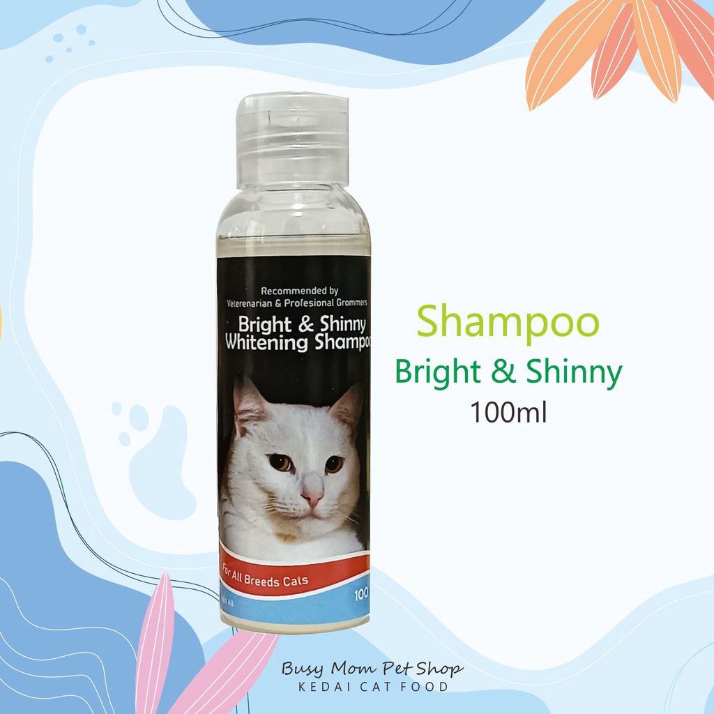 Shampoo Kucing Cat Kitten Medicated Bright Shinny Whitening Aroma Therapy Fleas Mites Sampo Wangi Hewan 100ml Raid All Raidall Repack Raid-All