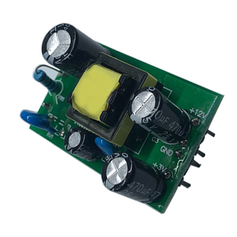 Btsg XH-M307 Modul Daya 12V 600MA Power Board Adaptor Motherboard AC-DC 5V 100MA