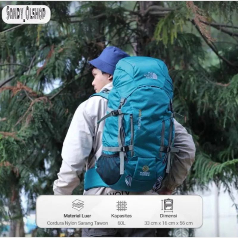 TAS GUNUNG//CARRIER 50-55ltr,TAHAN AIR,MURAH MERIAH BERKUALITAS