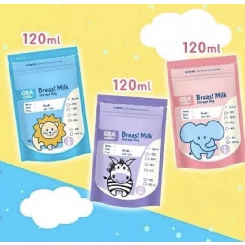 GEA Kantong ASI 120ml/ Plastik ASI 30pcs