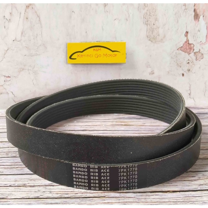 BANDO VAN BELT 7PK 1770 RIB BELT TALI KIPAS 7PK-1770 FAN BELT ALUR