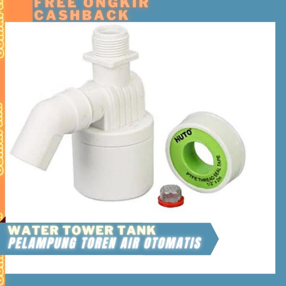 Serba diskon--Pelampung Toren Kran Air Otomatis 1/2 inch - Kran Otomatis Tandon Air Pelampung Toren