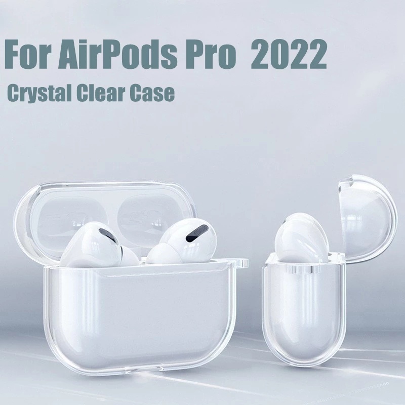 Soft Case Silikon TPU Transparan Cover AirPods 1 2 3 4 Pro 2