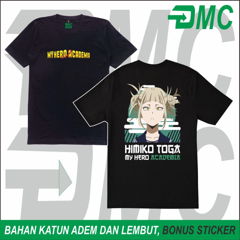 Baju Kaos Anime Himiko Toga My Hero Academia Kaos Anime Kaos Himiko Toga