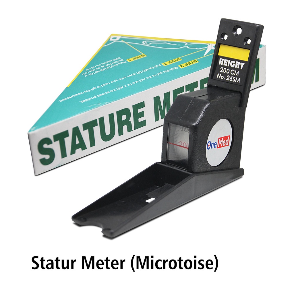 Jual Onemed Sature Meter 2m Alat Ukur Tinggi Badan Onemed Stature