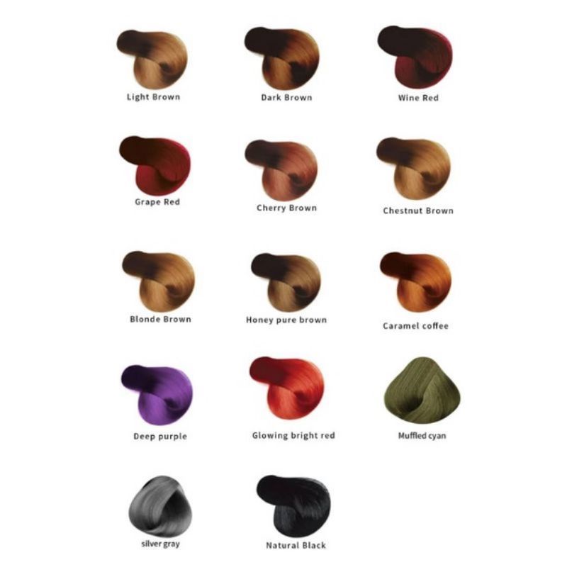 Original Mokeru KERATIN / ARGAN OIL Shampoo Semir Pewarna Rambut Herbal 500ml7