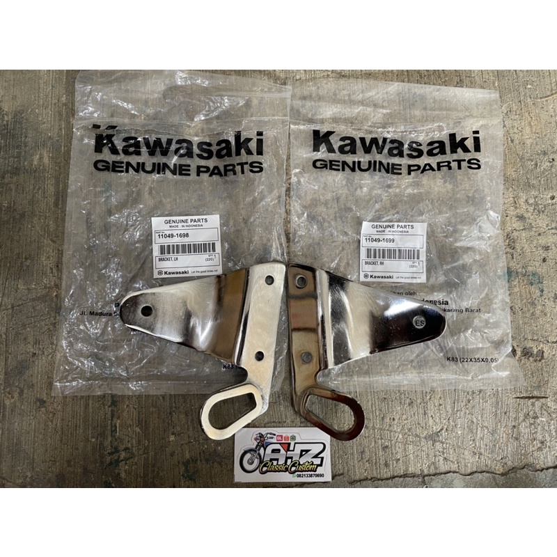 Kupingan Lampu Ninja SS/S/R Original Breket Lampu Ninja Ori Kawasaki