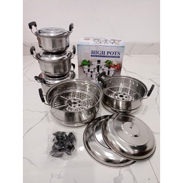 panci high pot steamer / kingko steamer