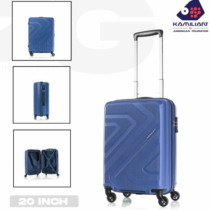 KOPER KABIN 20 INCH HARDCASE KAMILIANT KIZA BY SAMSONITE - BIRU MUDA DF65464GTJ