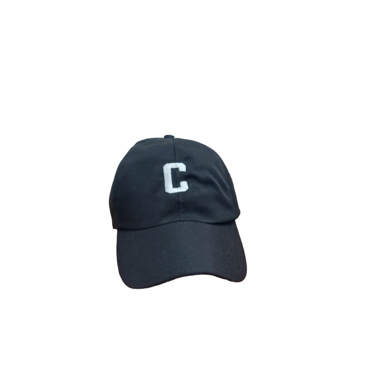 Topi Baseball Alphabet / Topi Bordir Huruf Ring Besi Laki Perempuan Remaja Dewasa Kualitas Distro Premium