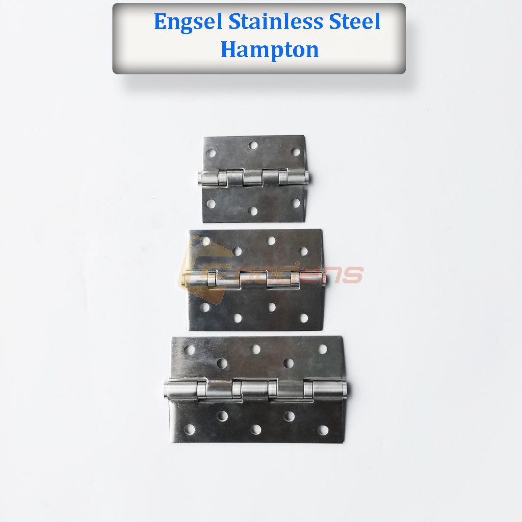 Hampton Engsel Stainless Steel 3 Inch Engsel Kupu-kupu