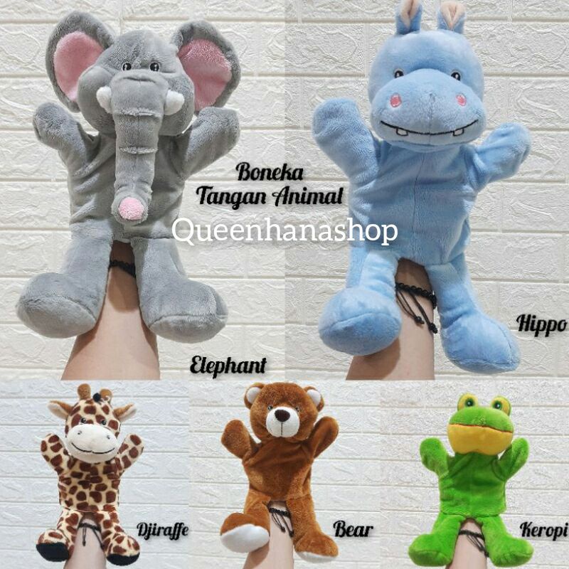 Boneka Tangan Binatang Handpupet Animal Handpupet Karakter