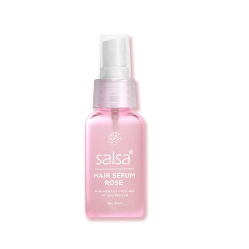 SALSA Hair Serum Spray 80ml | Growth Serum | Rose Serum | Keratin Repair Serum | Serum Perawatan Rambut Kering Rontok Kusam
