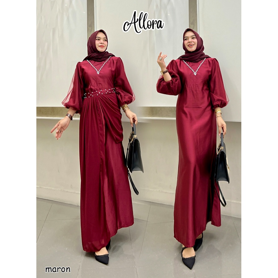 GAMIS KONDANGAN TERBARU ALLORA DRESS PESTA