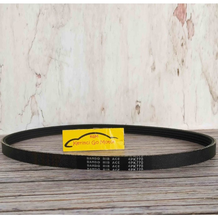 BANDO VAN BELT 4PK 770 RIB BELT TALI KIPAS 4PK-770 FAN BELT ALUR