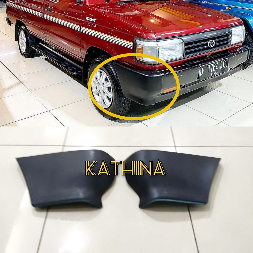 Kuping Tanduk Bumper Depan Mobil Kijang Grand 1992-1996 Hitam