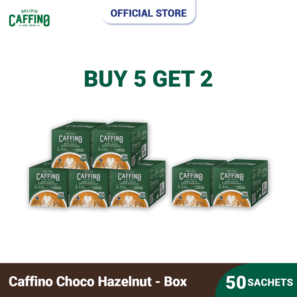 

Caffino Choco Hazelnut 5 Box - B5G2