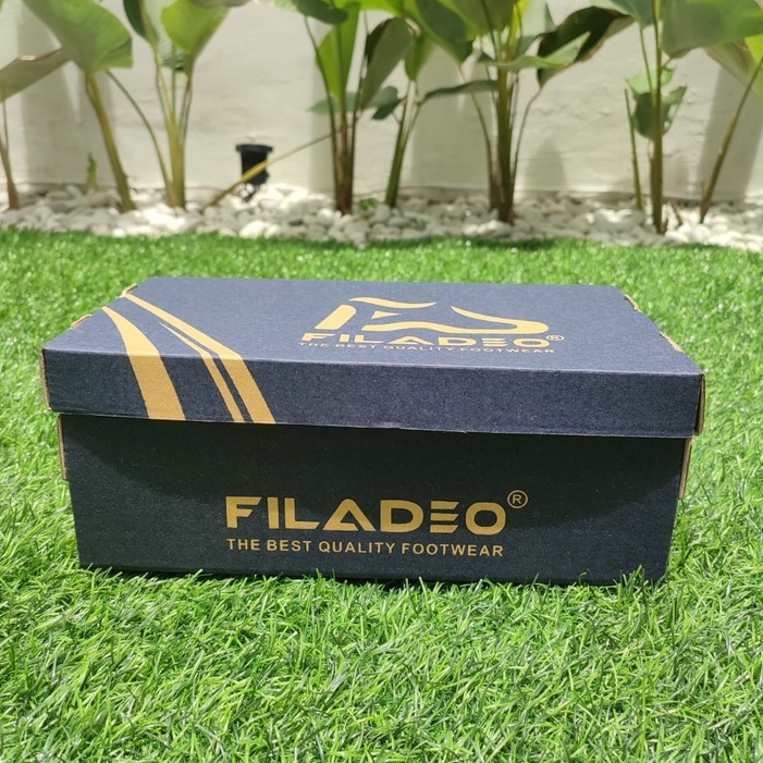 SEPATU FILADEO MOTIF F HITAM PUTIH KEREN