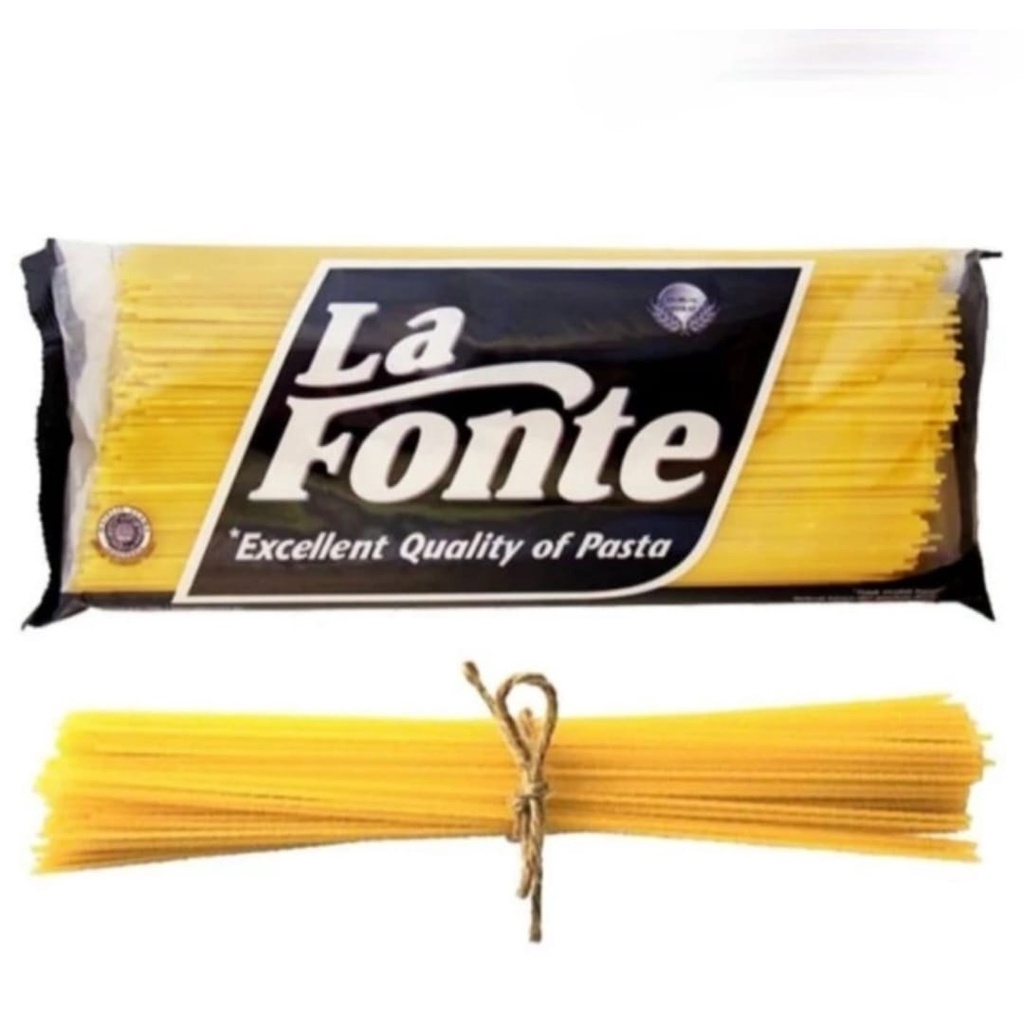 

La Fonte Spaghetti | Pasta Spageti | Pasta Noodle Mie 1Kg
