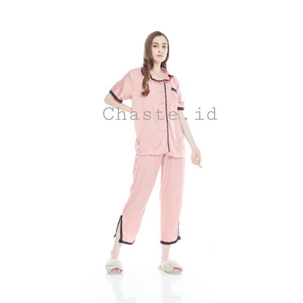 Airin Set Piyama / Piyama Satin Premium / Piyama Wanita / setelan piyama / piyama satin/ baju tidur