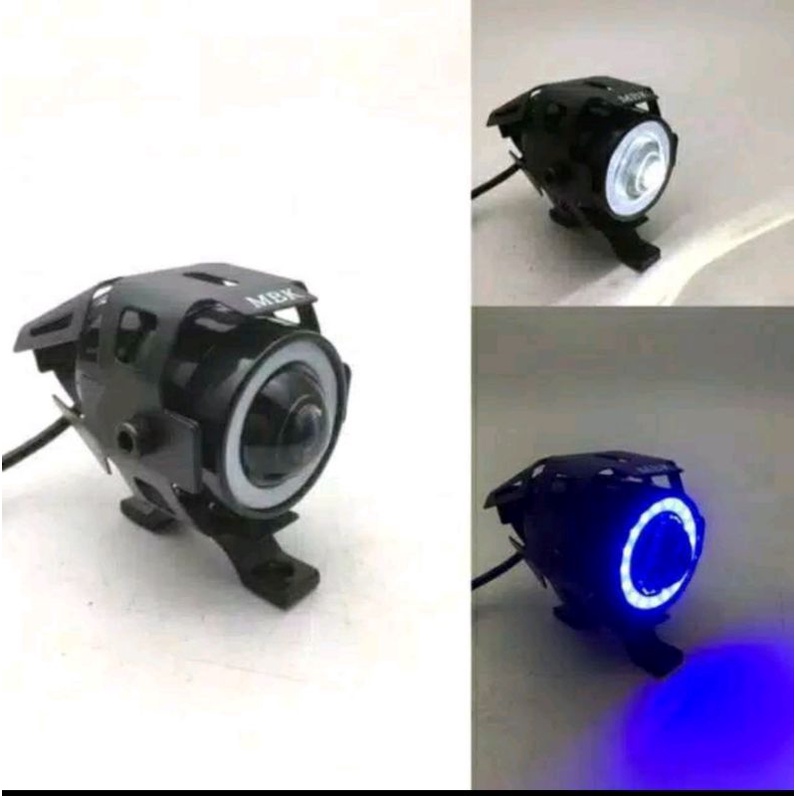 LAMPU TEMBAK SOROT LED CREE TRANSFORMER U7 MINI DI MOTOR