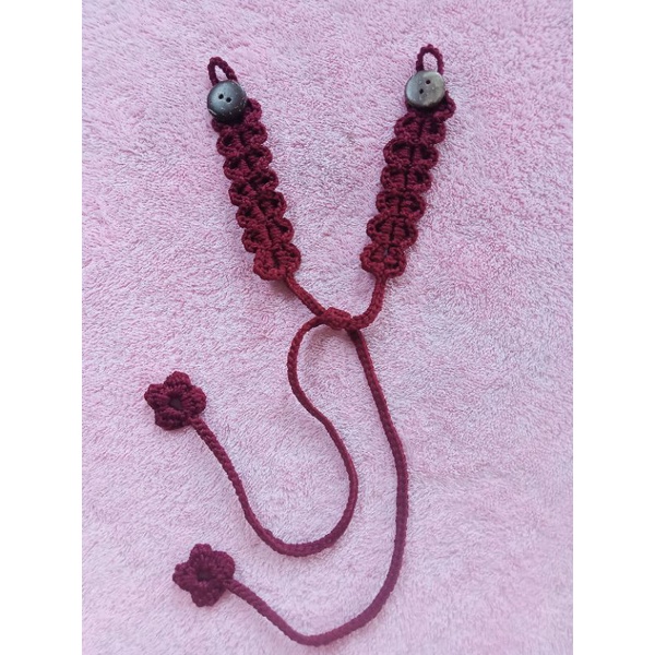 Konektor Rajut Bunga