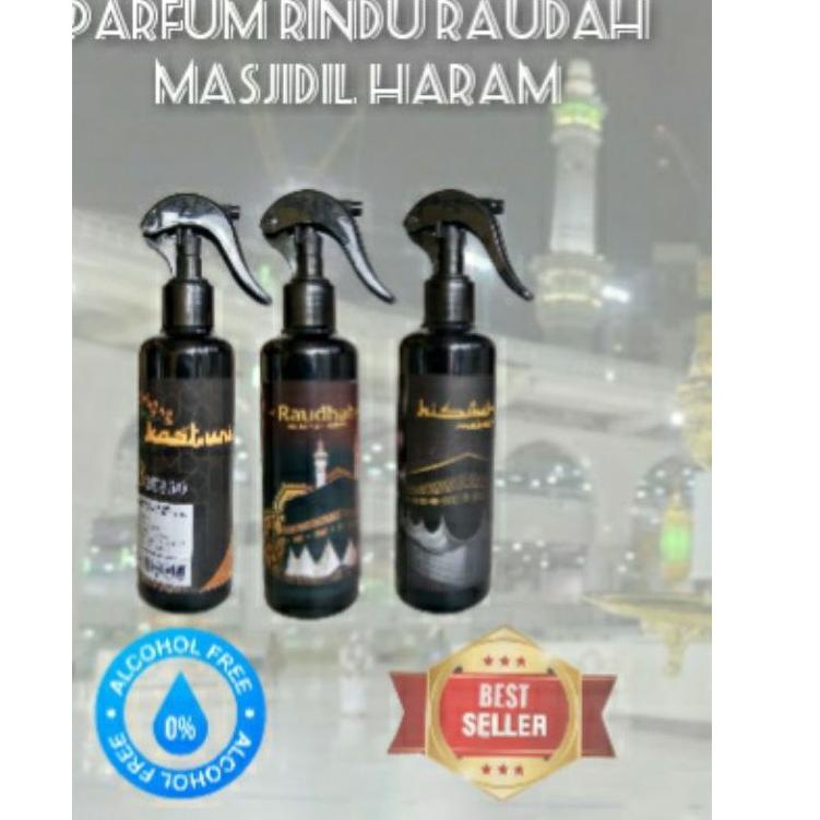 Sabet Promo--Parfum Arab Ruangan Rindu Ka'bah 250ml spray