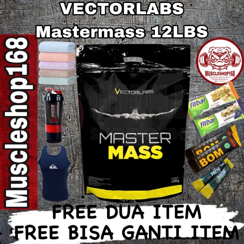 Khusus Gojek/Grab Vectorlabs Master Mass 12lb 12 lbs 12 lb lbs Gainer