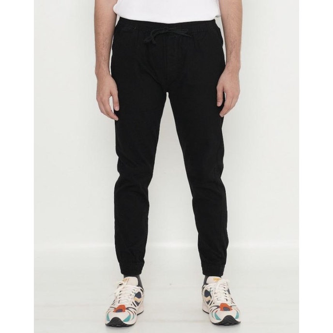 Celana Unisex Erigo Jogger Pants Jessie Black