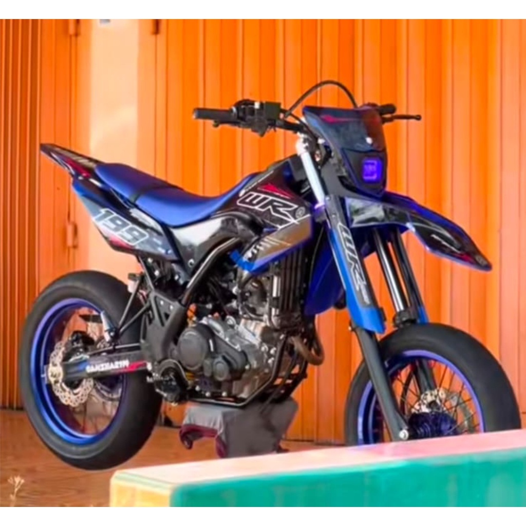 DECAL YAMAHA WR155 SUPERMOTO GLOSY WR-15