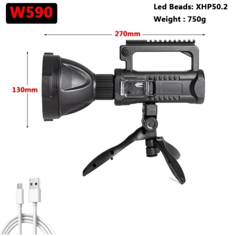 senter satpam LED w590