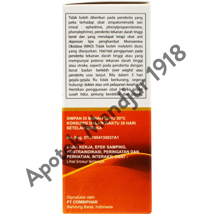 Comtusi Pilek &amp; Alergi 60 mL - Meredakan Pilek dan Alergi