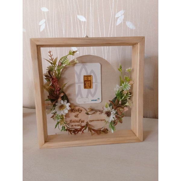 Frame Mahar Acrylic 2 sisi