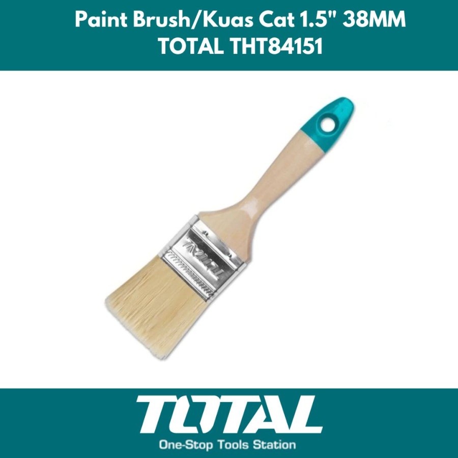 

Kuas Cat 1.5" Paint Brush 38MM TOTAL THT84151