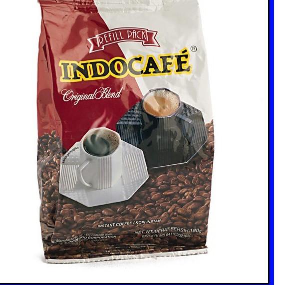 

Quality Control✅KOPI HITAM ASLI / KOPI ORIGINAL / REFILL PACK / INDOCAFE ORIGINAL BLAND 180g|KD9