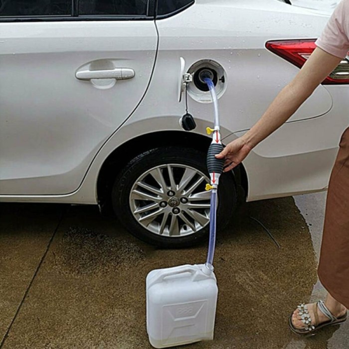 barokah gamis Hand Fuel Pump Car Fuel Tank Sucker