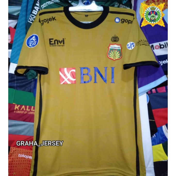 Jersey Bhayangkara FC Home 2021 - 2022 Merah BRI Liga 1 Terbaru Lokal