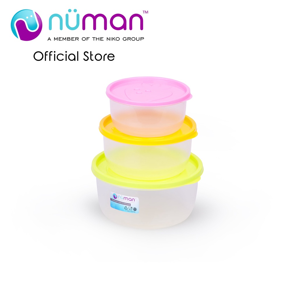 Numan - Bowl 3-In-1 Set