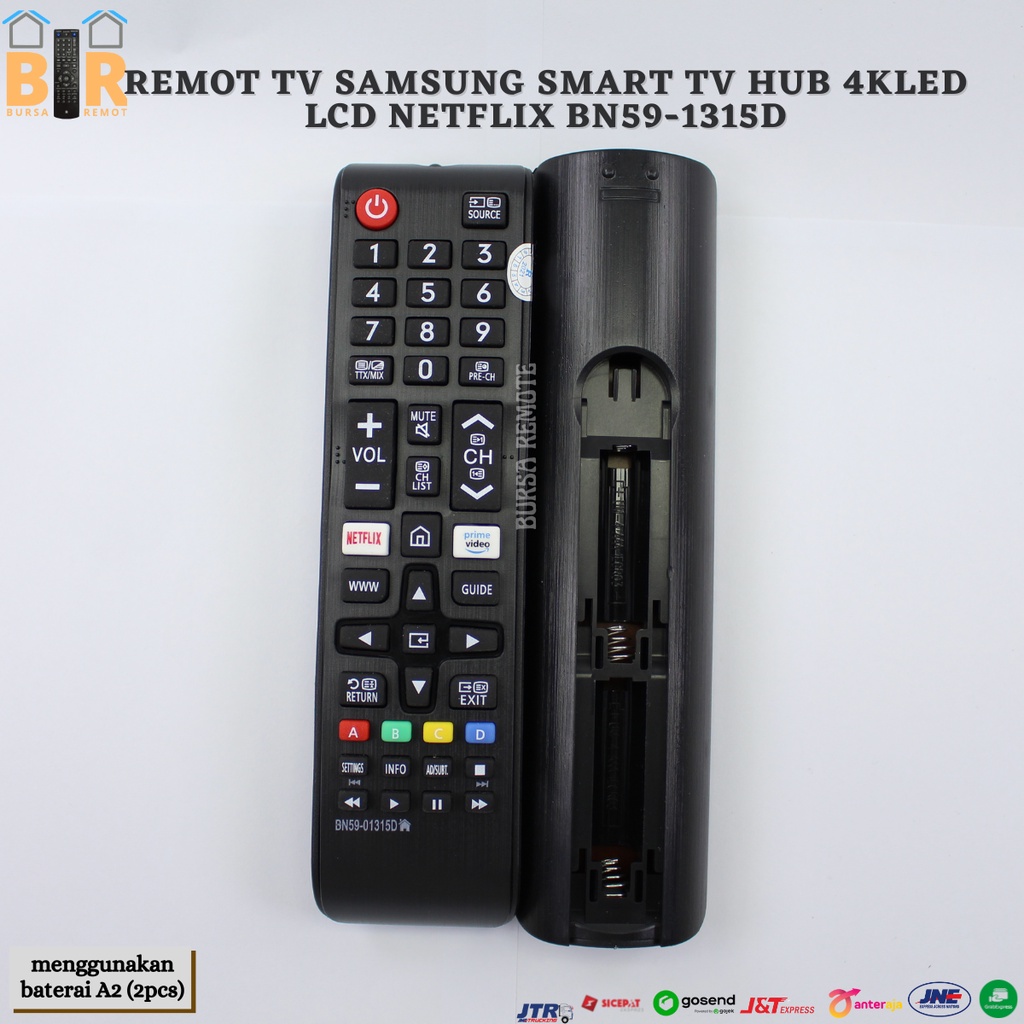 Remot Remote smart TV Samsung Android Non Voice LCD LED Smart TV Netflix 1315d 602 1849 series