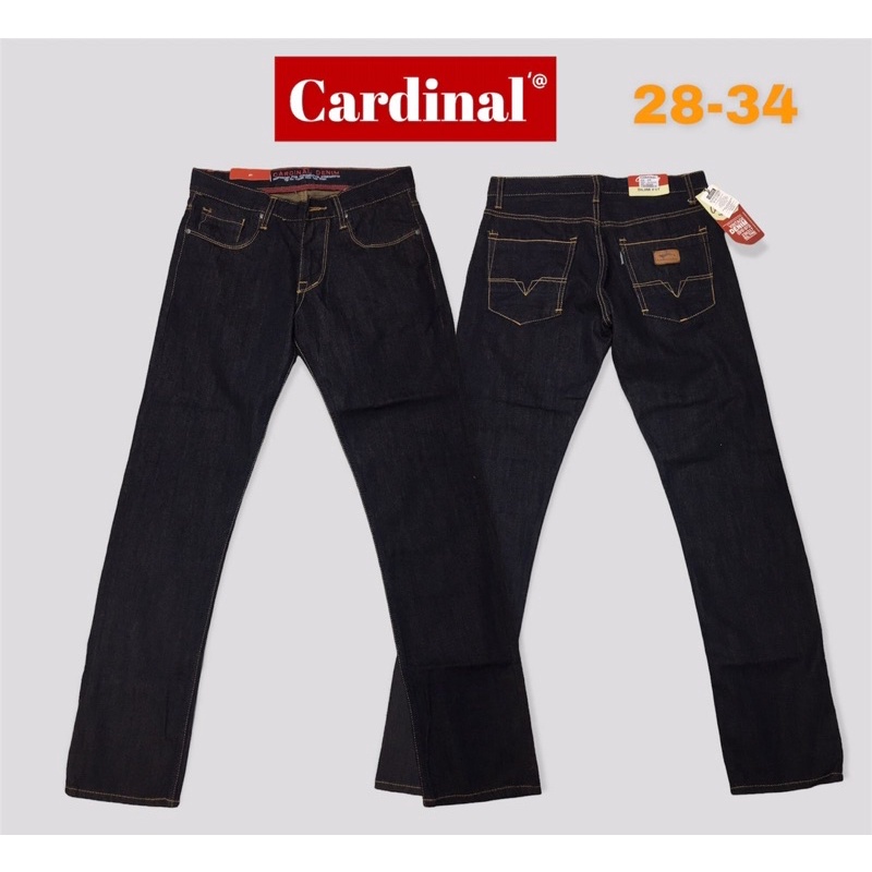 Celana Jeans Garmen  panjang Pria Cardinal