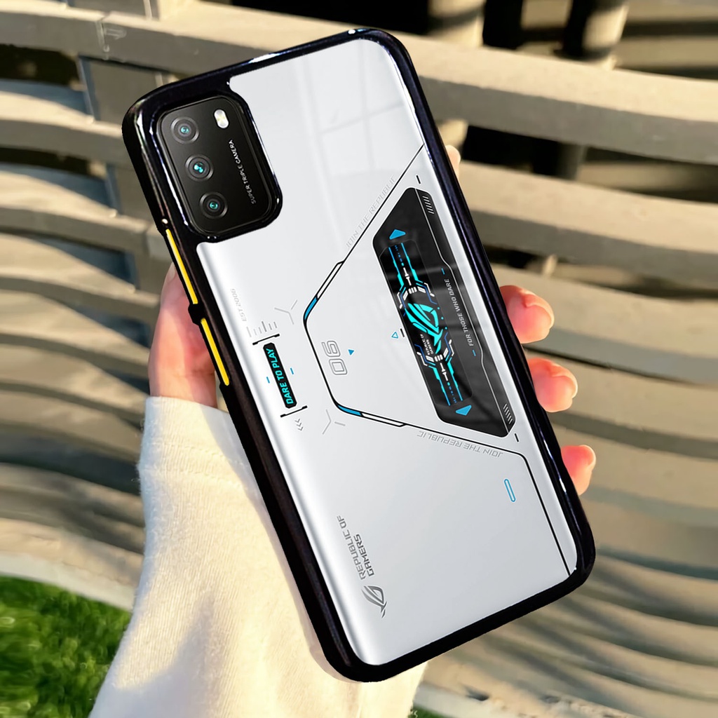 Case Glossy Kilau Xiaomi Poco M3 | Casing Hp Xiaomi | Pelindung Smartphone | Motif Rog New