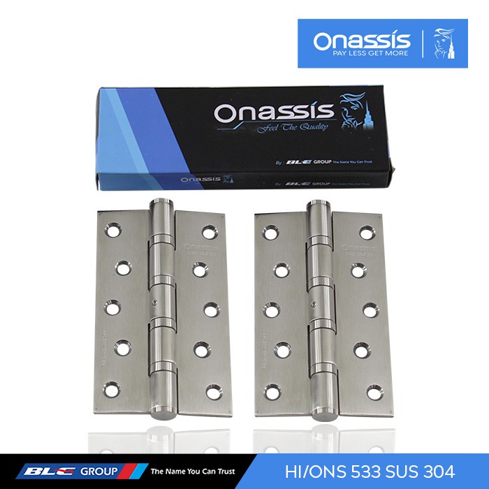 Engsel pintu ONASSIS 533-4BB SUS 304 SS