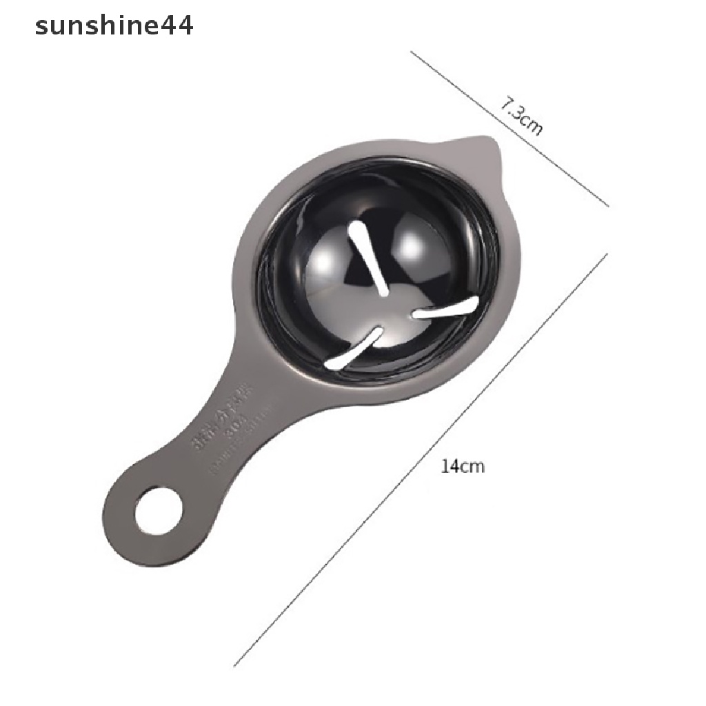 Sunshine Alat Pemisah Putih Dan Kuning Telur Bahan Stainless Steel