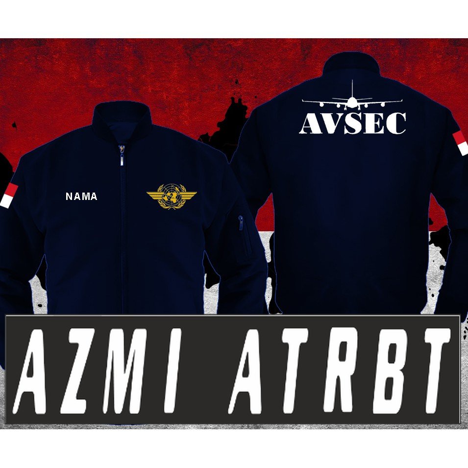 Jaket Bomber Avsec