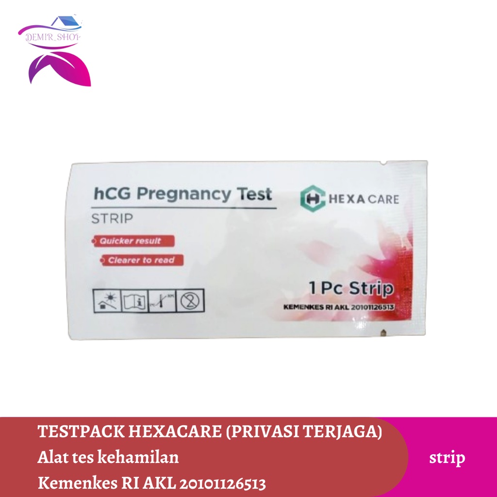 One Med Test Pack Kehamilan / Alat Tes Kehamilan One Med - Strip