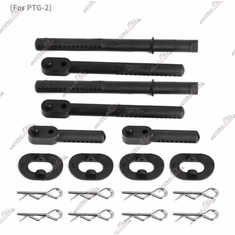 C8032 Body Post Set LC Racing PTG-2 / PTG-2R