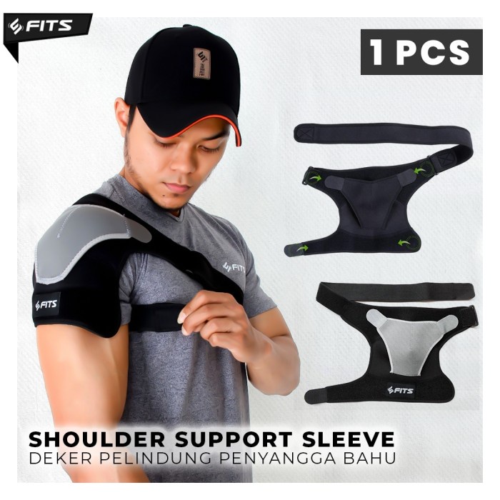 Jual SFIDN FITS Shoulder Support Sleeve Deker Pelindung Penyangga Bahu ...