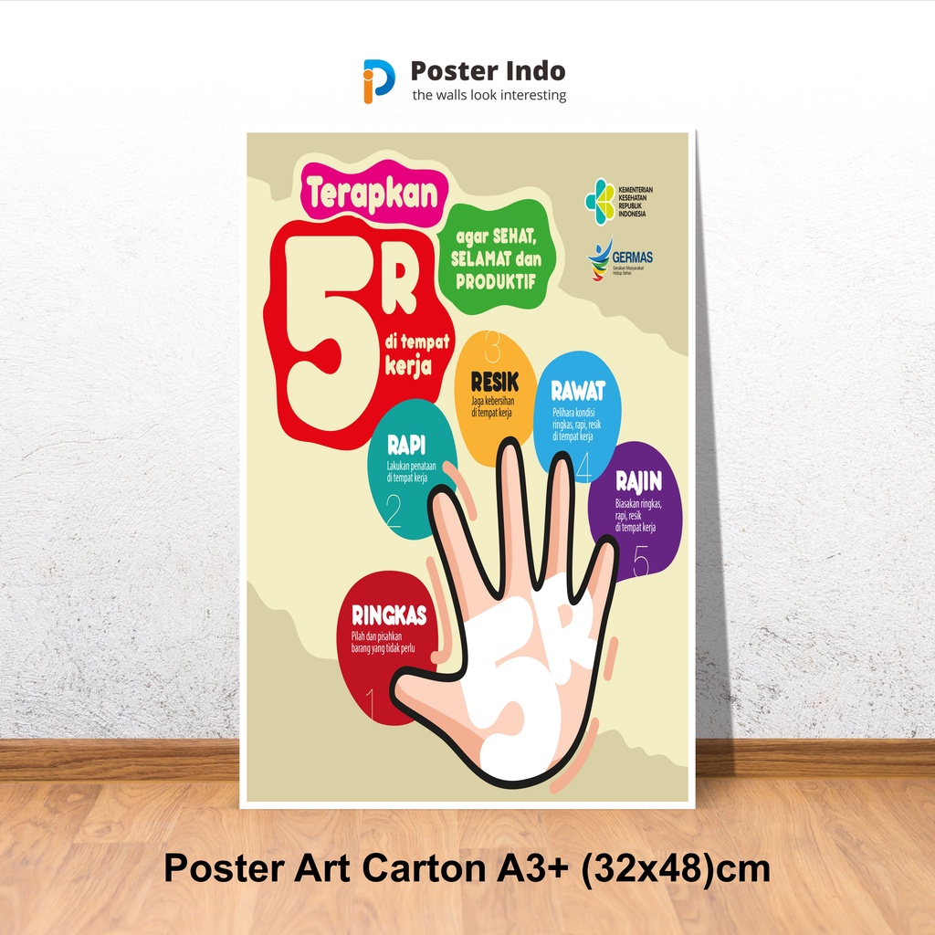 Jual Poster Terapkan 5r | Shopee Indonesia