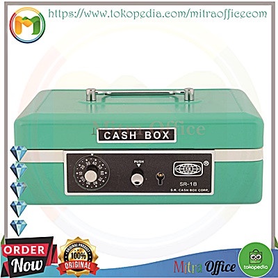 

Premium Cash Box Sr 18/Cash Box/Detektor Uang/Brankas/Mesin Hitung Uang/Kasir